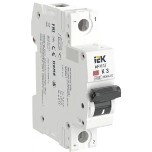 IEK ARMAT Автоматический выключатель M06N AR-M06N-1-K003DC IEK ARMAT Автоматический выключатель M06N AR-M06N-1-K003DC