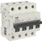 IEK ARMAT Автоматический выключатель M10N 4P B 16А