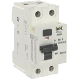 IEK ARMAT Выключатель дифференциального тока R10N 2P 40А 100мА тип AC