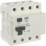IEK ARMAT Выключатель дифференциального тока R10N 4P 100А 300мА тип A-S
