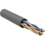 IEK Витая пара U/UTP кат.5E 24AWG 4 пары PVC 1м серый (305м) РФ GENERICA