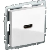 IEK BRITE Розетка HDMI РHDMI-0-БрБ белый