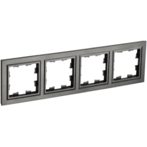 IEK BRITE Рамка 4-местная РУ-4-БрТБ темная бронза - BR-M42-K45 IEK BRITE Рамка 4-местная РУ-4-БрТБ темная бронза - BR-M42-K45