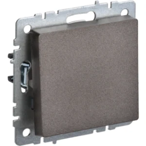 IEK BRITE Выключатель 1-клавишный 10А ВС10-1-0-БрТБ темная бронза - BR-V10-0-10-K45 IEK BRITE Выключатель 1-клавишный 10А ВС10-1-0-БрТБ темная бронза - BR-V10-0-10-K45