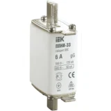 IEK Плавкая вставка предохранителя ППНИ-33 габарит 00С 6А