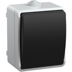 IEK Выключатель 1-клавишный для открытой установки ВС20-1-0-ФСр ФОРС IP54 - EVS10-K03-10-54-DC IEK Выключатель 1-клавишный для открытой установки ВС20-1-0-ФСр ФОРС IP54 - EVS10-K03-10-54-DC