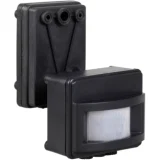 IEK Датчик движения ДД-017 1100Вт 120град 12м IP44 черный