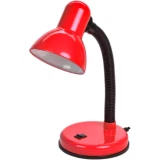 IEK LIGHTING Светильник настольный 1002 на подставке Е27 красный