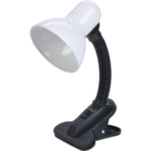 IEK LIGHTING Светильник настольный 1001 на прищепке Е27 белый - LNNL1-1001-2-VV-40-K01 IEK LIGHTING Светильник настольный 1001 на прищепке Е27 белый - LNNL1-1001-2-VV-40-K01