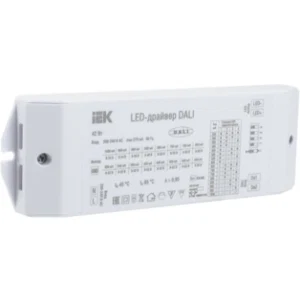 IEK LED-драйвер DALI 42Вт 250-1000мА 8-52В - LPS14-01-042-1000 IEK LED-драйвер DALI 42Вт 250-1000мА 8-52В - LPS14-01-042-1000