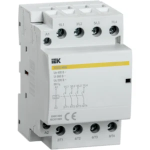 IEK Контактор модульный КМ25-40М AC/DC - MKK21-25-40 IEK Контактор модульный КМ25-40М AC/DC - MKK21-25-40