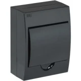 IEK KREPTA 3 Корпус пластиковый ЩРН-П-6 IP41 черный