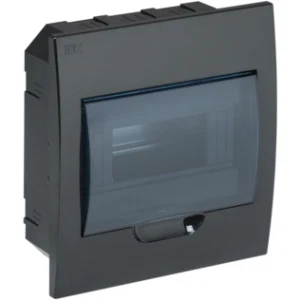 IEK KREPTA 3 Корпус пластиковый ЩРВ-П-8 IP41 черный - MKP12-V-08-41-K02 IEK KREPTA 3 Корпус пластиковый ЩРВ-П-8 IP41 черный - MKP12-V-08-41-K02