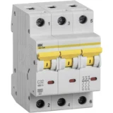 IEK Автоматический выключатель ВА47-60M 3Р 32А 6кА С