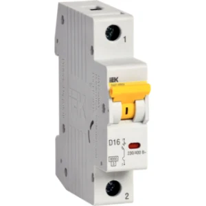 IEK Автоматический выключатель ВА47-60МА без теплового расцепителя 1P 16А 6кА D - MVA33-1-016-D IEK Автоматический выключатель ВА47-60МА без теплового расцепителя 1P 16А 6кА D - MVA33-1-016-D
