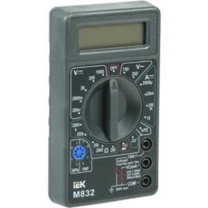 IEK Мультиметр цифровой UNIVERSAL M832 - TMD-2S-832 IEK Мультиметр цифровой UNIVERSAL M832 - TMD-2S-832