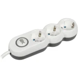 IEK Удлинитель У03В 3 места 2P+PE/3м 3х1,5мм2 16А/250В UNO