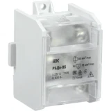 IEK Блок распределительный проходной РБДп-95 232/100А на DIN-рейку (1х95-4х16мм2)